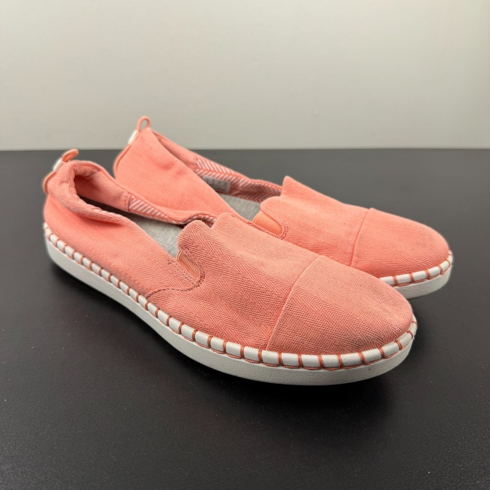 Clarks Cloudsteppers Shoes Women's 10M‎ Coral Step Glow Slip On Comfort Walking